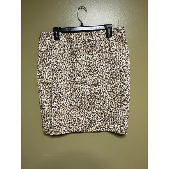 Valerie Bertinelli Animal Print Skirt - Picture 1 of 10